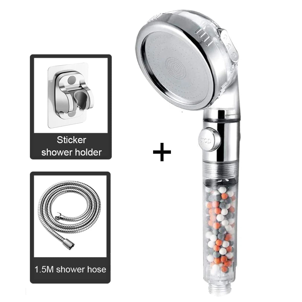 ShowerEase Mineral Beads Shower Head