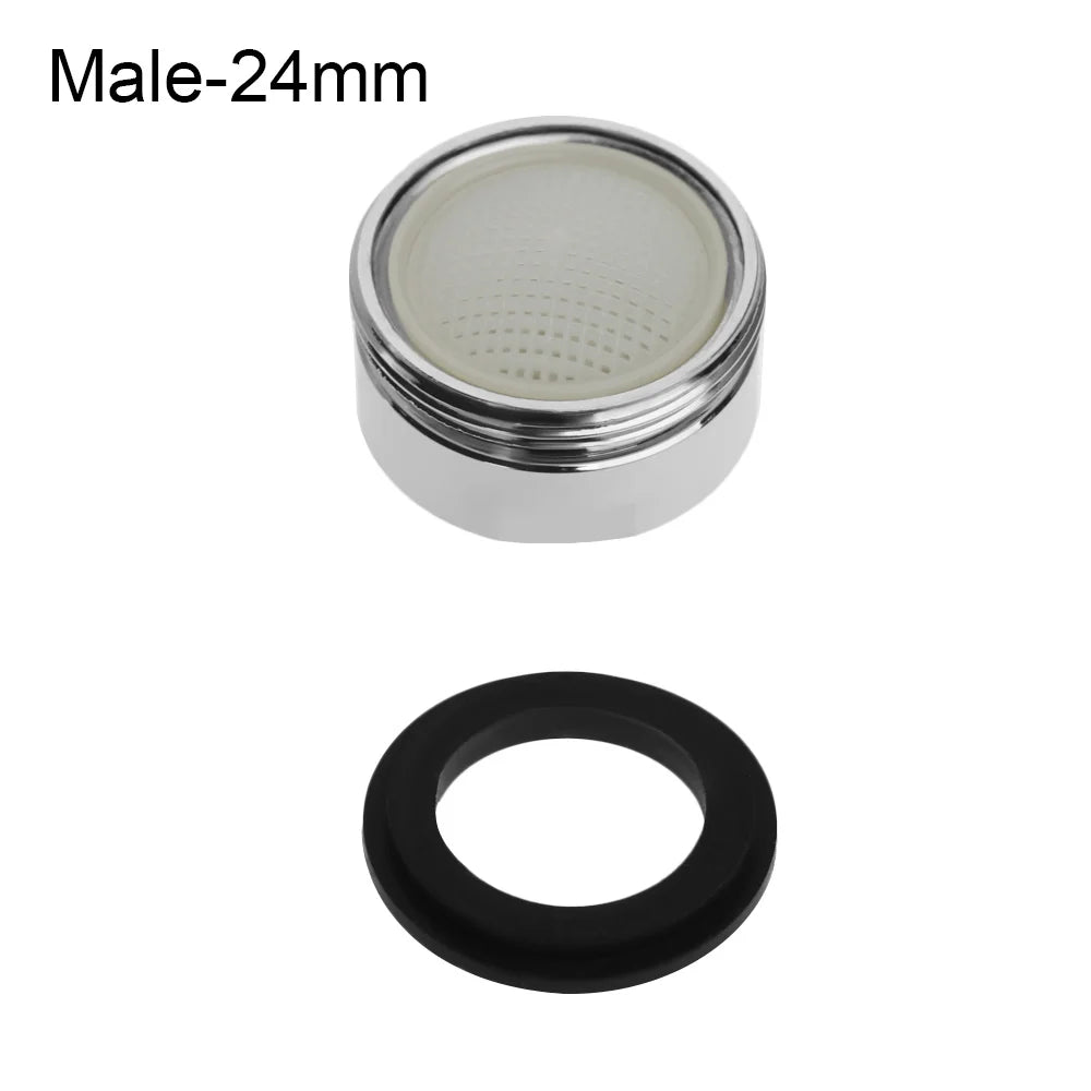 ShowerEase Water Saving Tap Aerator – Chrome Finish, Brass Nozzle, 18-28mm