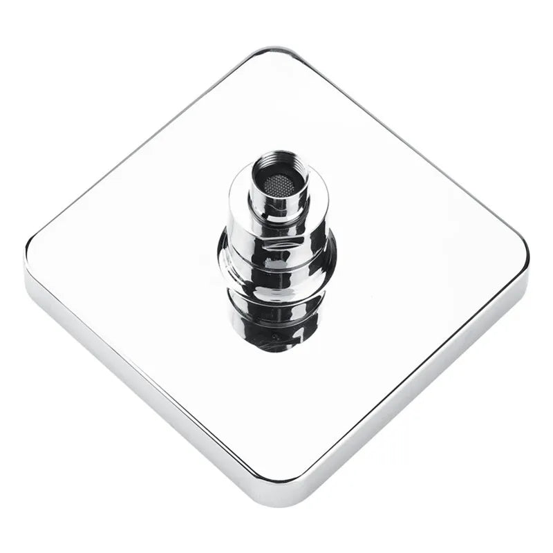 ShowerEase Square LED Shower Head Bathroom Rainfall