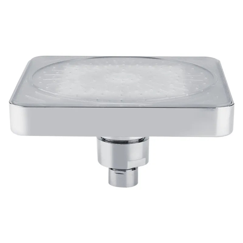 ShowerEase Square LED Shower Head Bathroom Rainfall