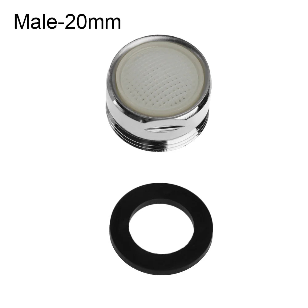 ShowerEase Water Saving Tap Aerator – Chrome Finish, Brass Nozzle, 18-28mm
