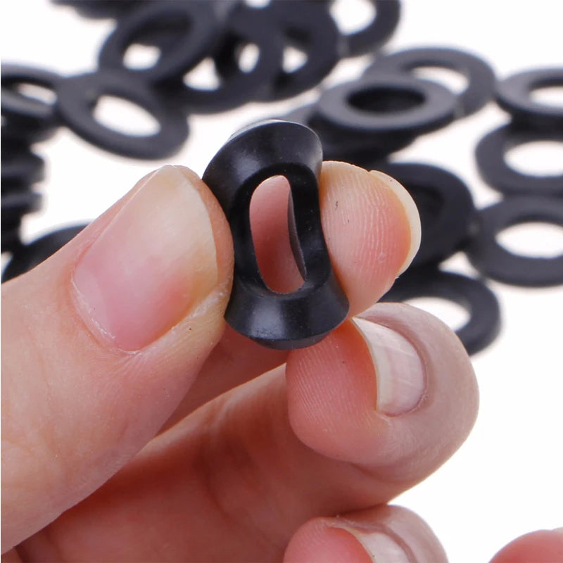 ShowerEase Silicon Rubber Flat Gasket Seal - 1/2", 3/4", 1" for Plumbing
