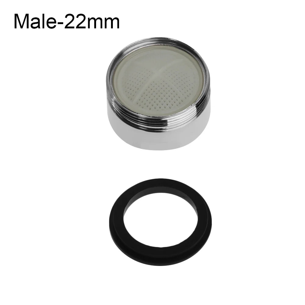 ShowerEase Water Saving Tap Aerator – Chrome Finish, Brass Nozzle, 18-28mm