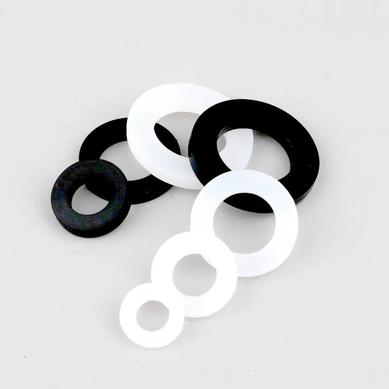 ShowerEase Silicon Rubber Flat Gasket Seal - 1/2", 3/4", 1" for Plumbing