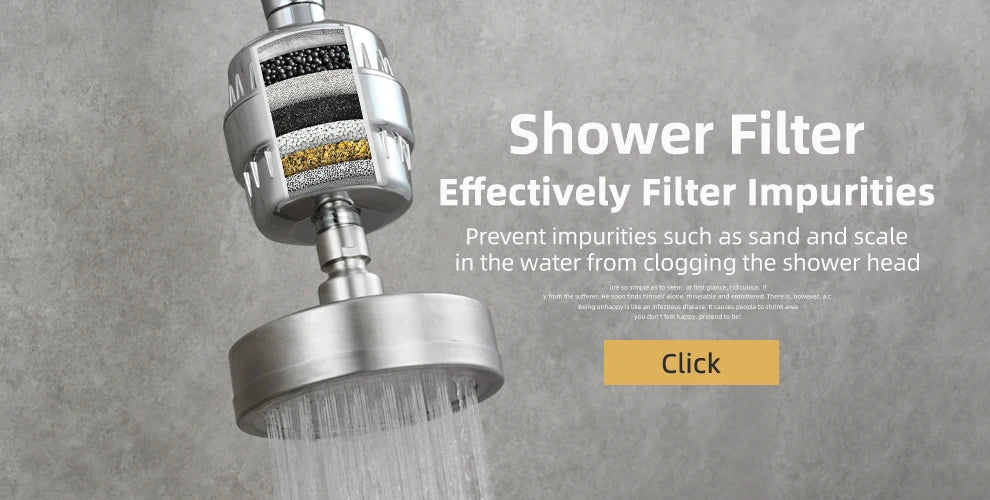ShowerEase Stainless Steel Fixed / Handled Shower Head