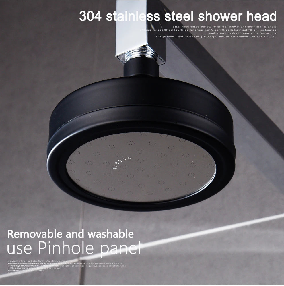 ShowerEase Stainless Steel Fixed / Handled Shower Head