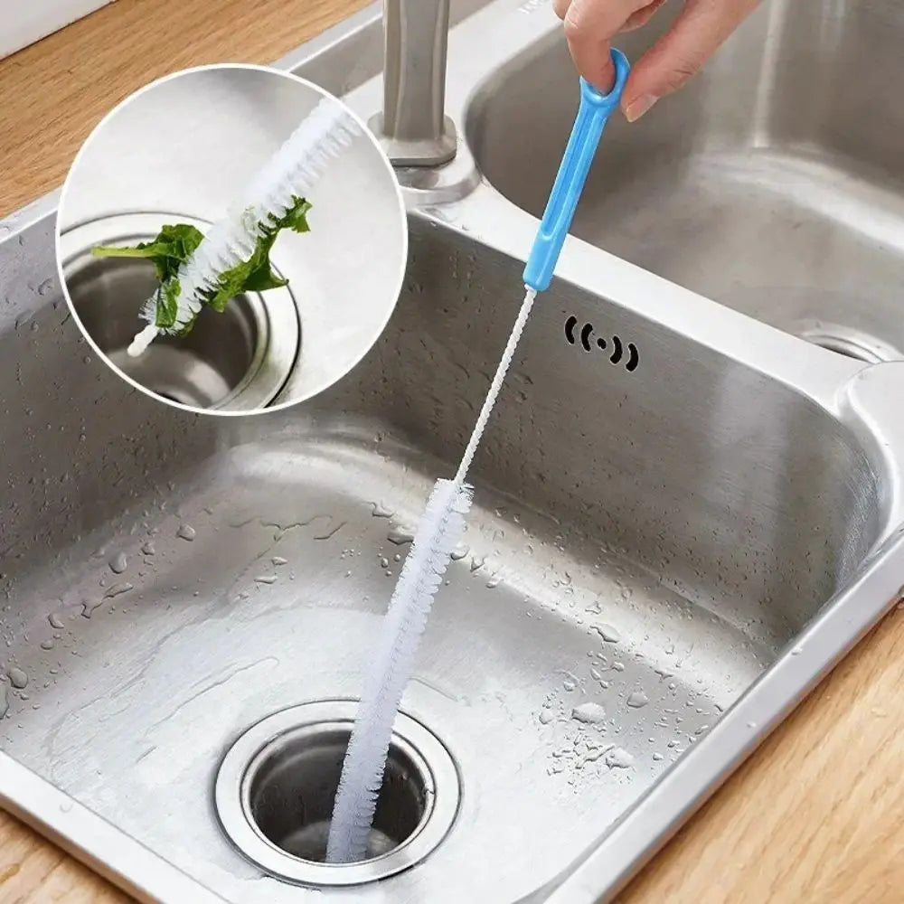 ShowerEase Pipe Dredging Brush for Bathroom & Sink Cleaning