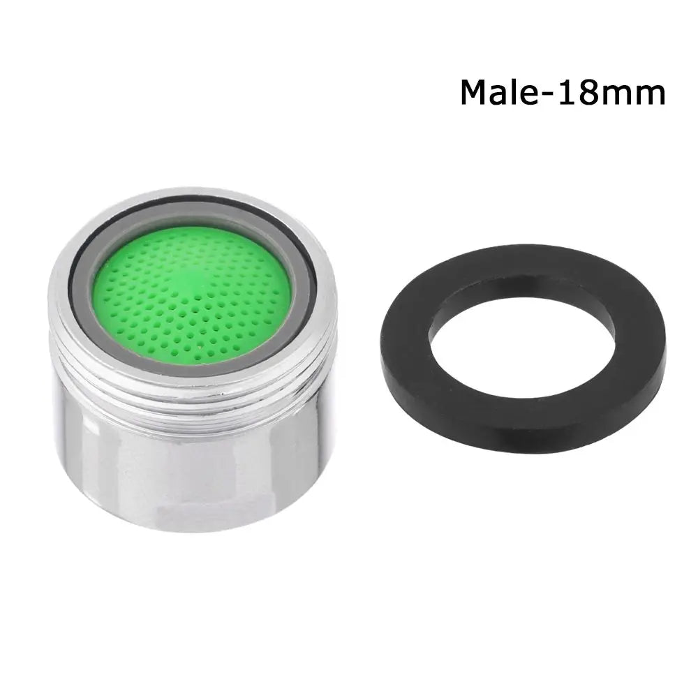 ShowerEase Water Saving Tap Aerator – Chrome Finish, Brass Nozzle, 18-28mm