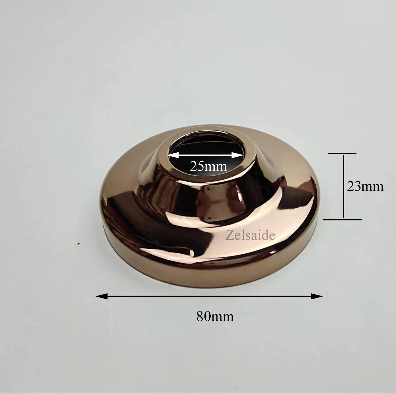ShowerEase Shower Faucet Decorative Cover Cup – Golden, Rose Gold, Gun Gray