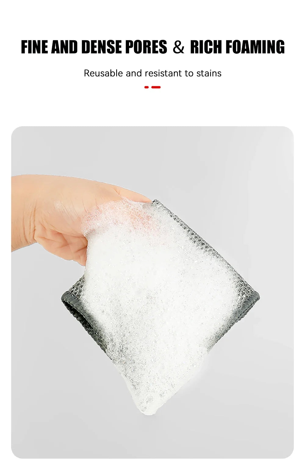 ShowerEase Magic Dishcloth - Silver Wire Cleaning Cloth