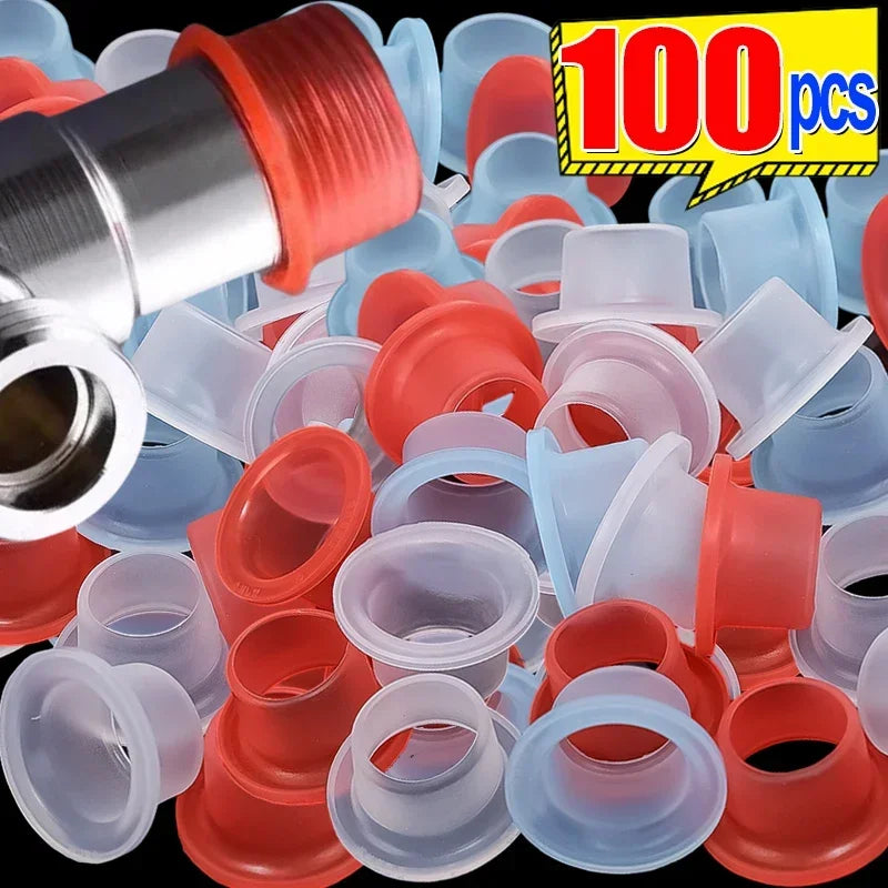 ShowerEase Faucet Leak-proof Silicone Sealing Gasket - 10-100pcs