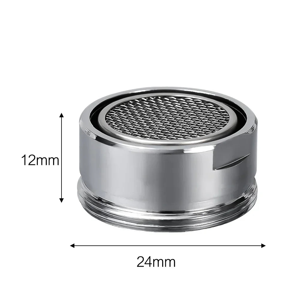 ShowerEase Water Saving Faucet Nozzle – Thread Replaceable Tap Aerator & Bubbler