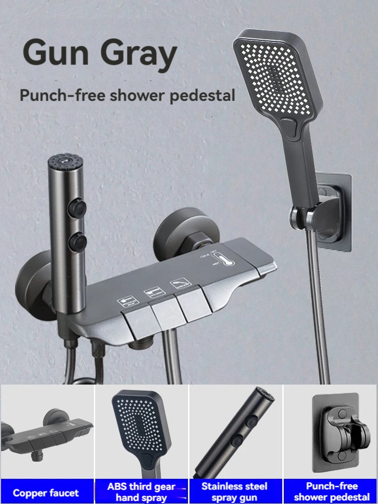 ShowerEase Key Piano Button Faucet Sets