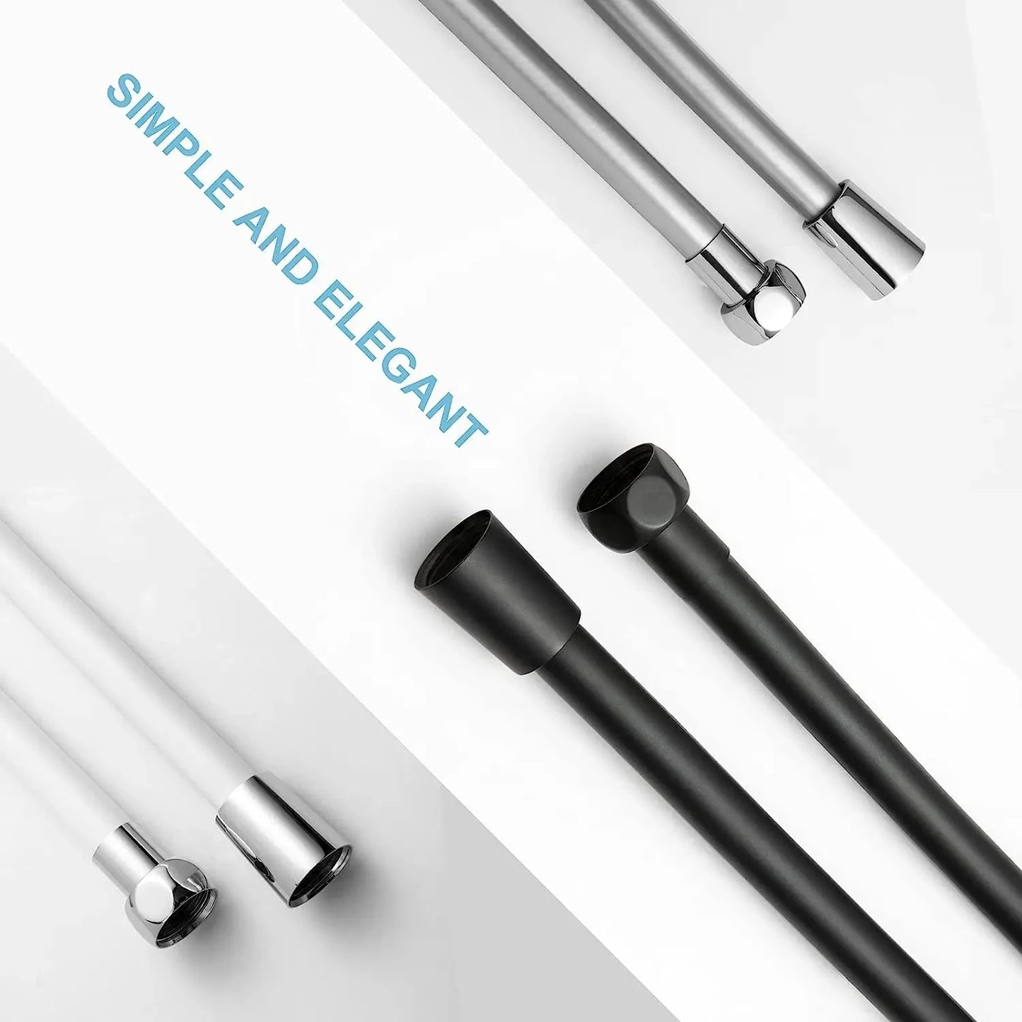 ShowerEase PVC High Pressure Smooth Shower Hose