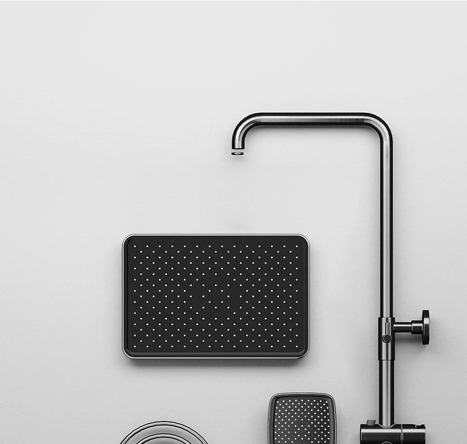 ShowerEase Thermostatic Shower System – Digital Temperature Display