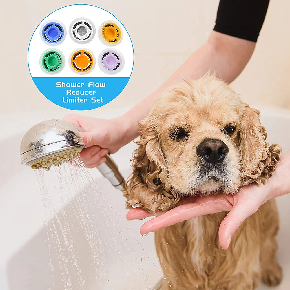 ShowerEase Shower Head Flow Control Set - Various GPM Flow Restrictors