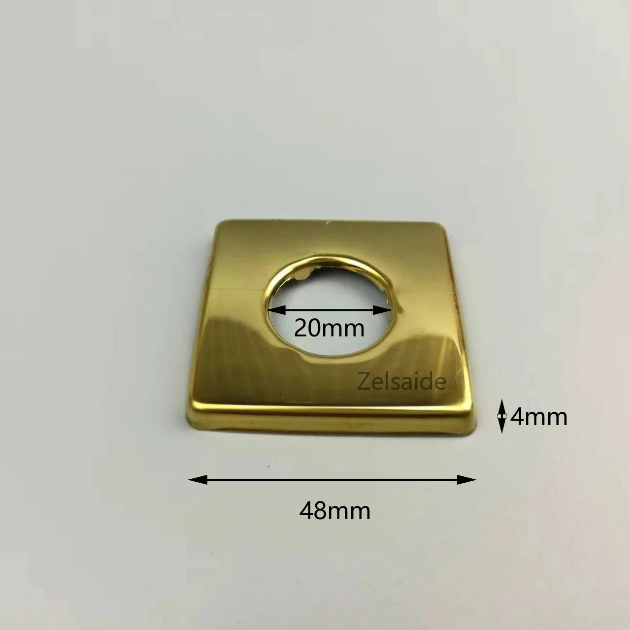 ShowerEase Shower Faucet Decorative Cover Cup – Golden, Rose Gold, Gun Gray