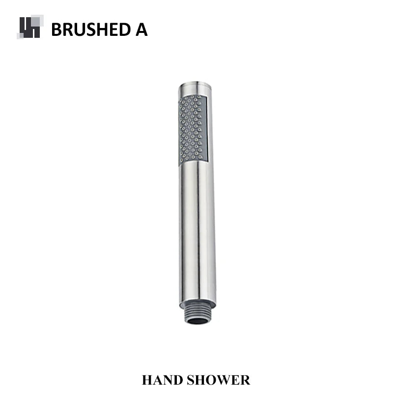 ShowerEase AquaStream Stainless Steel Handheld Shower Head