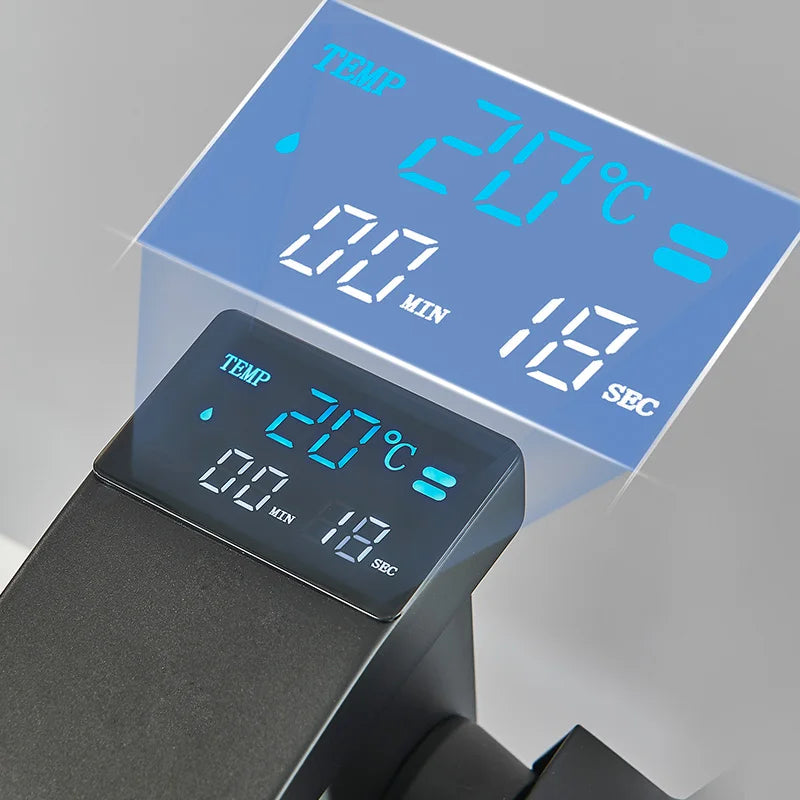 ShowerEase Smart Digital Display Basin Faucet with LED Temperature Sensing