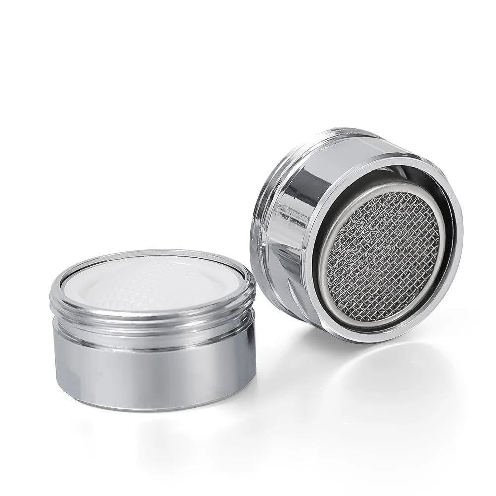 ShowerEase Water Saving Faucet Nozzle – Thread Replaceable Tap Aerator & Bubbler