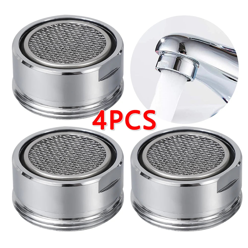 ShowerEase Water Saving Faucet Nozzle – Thread Replaceable Tap Aerator & Bubbler