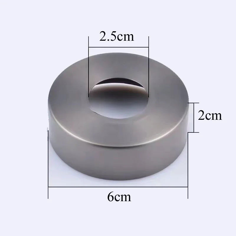 ShowerEase Shower Faucet Decorative Cover Cup – Golden, Rose Gold, Gun Gray