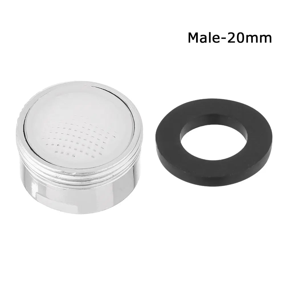 ShowerEase Water Saving Tap Aerator – Chrome Finish, Brass Nozzle, 18-28mm