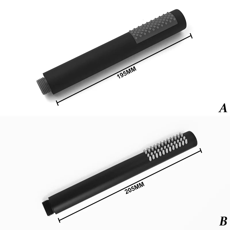 ShowerEase AquaStream Stainless Steel Handheld Shower Head