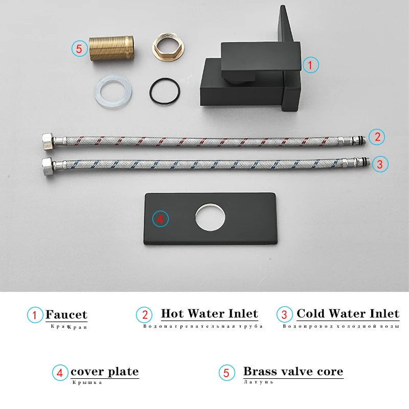 ShowerEase Smart Digital Display Basin Faucet with LED Temperature Sensing