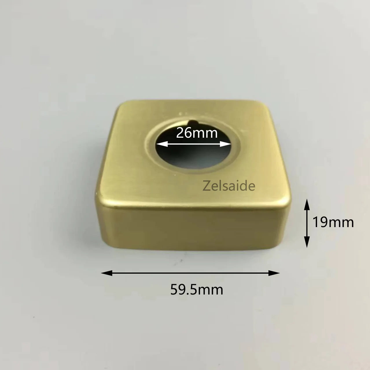 ShowerEase Shower Faucet Decorative Cover Cup – Golden, Rose Gold, Gun Gray