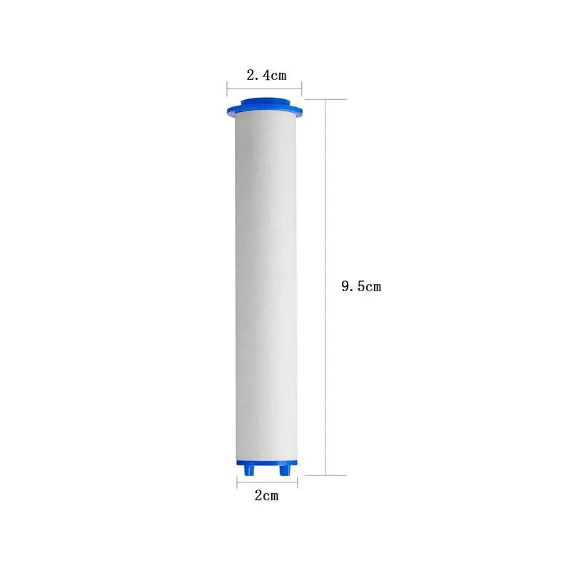 ShowerEase Replacement Shower Head Cotton Filter Set - Water Purification