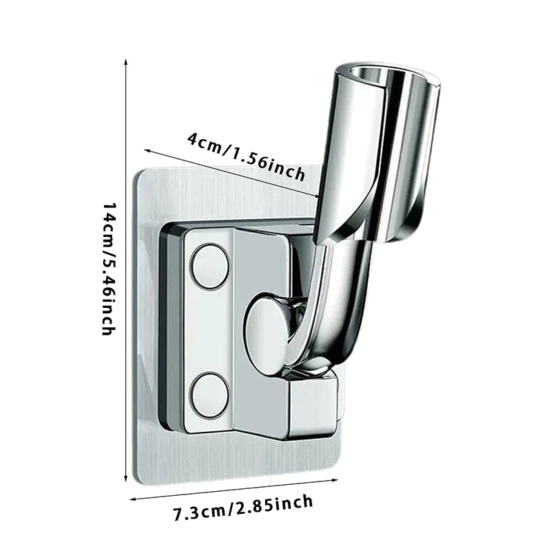 ShowerEase Adjustable Self-Adhesive Shower Head Holder