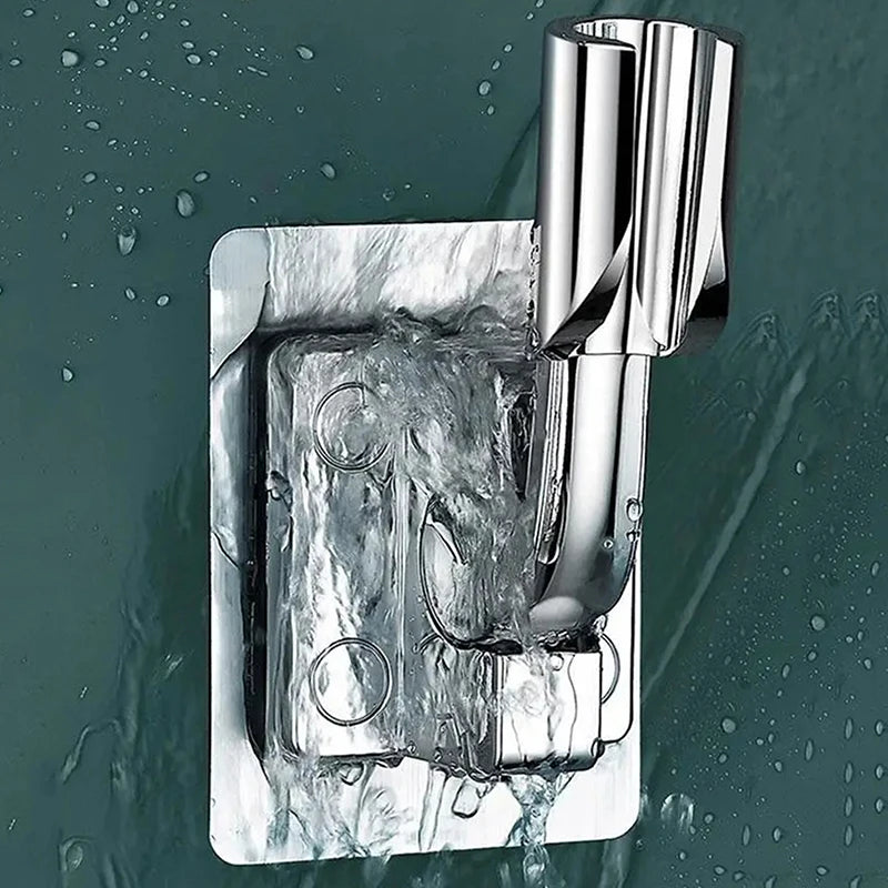 ShowerEase Adjustable Self-Adhesive Shower Head Holder