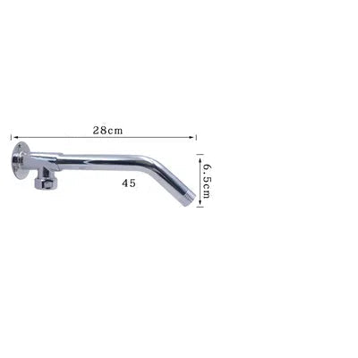 ShowerEase Ceiling Shower Arm Extension – Stainless Steel & Brass