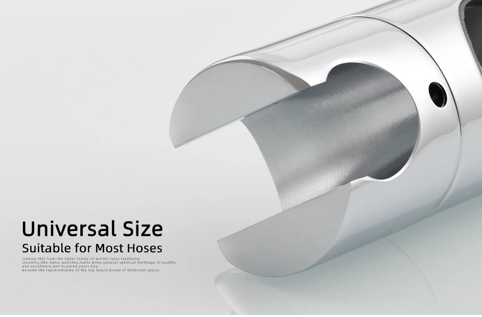 ShowerEase Adjustable Shower Head Holder Bracket for 20-25mm Slide Rod