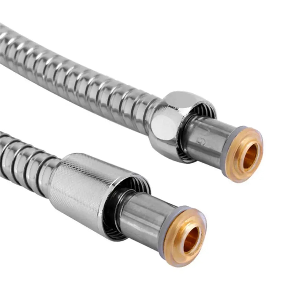 ShowerEase Stainless Steel and PVC Shower Hoses - 1-3M