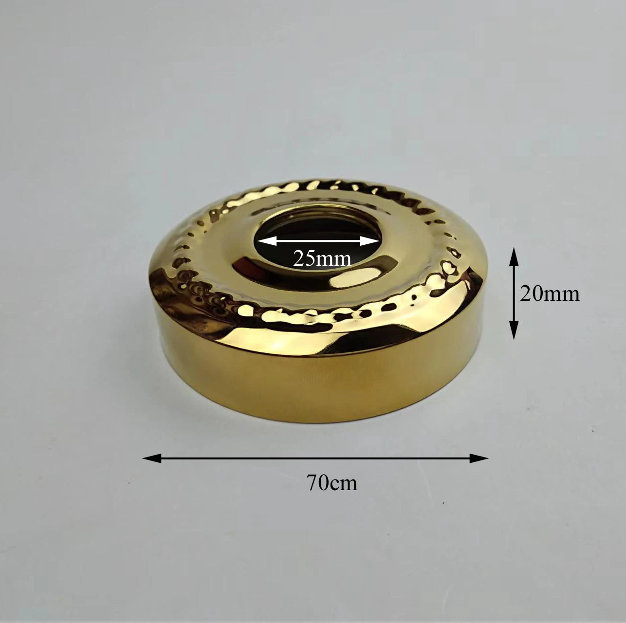 ShowerEase Shower Faucet Decorative Cover Cup – Golden, Rose Gold, Gun Gray