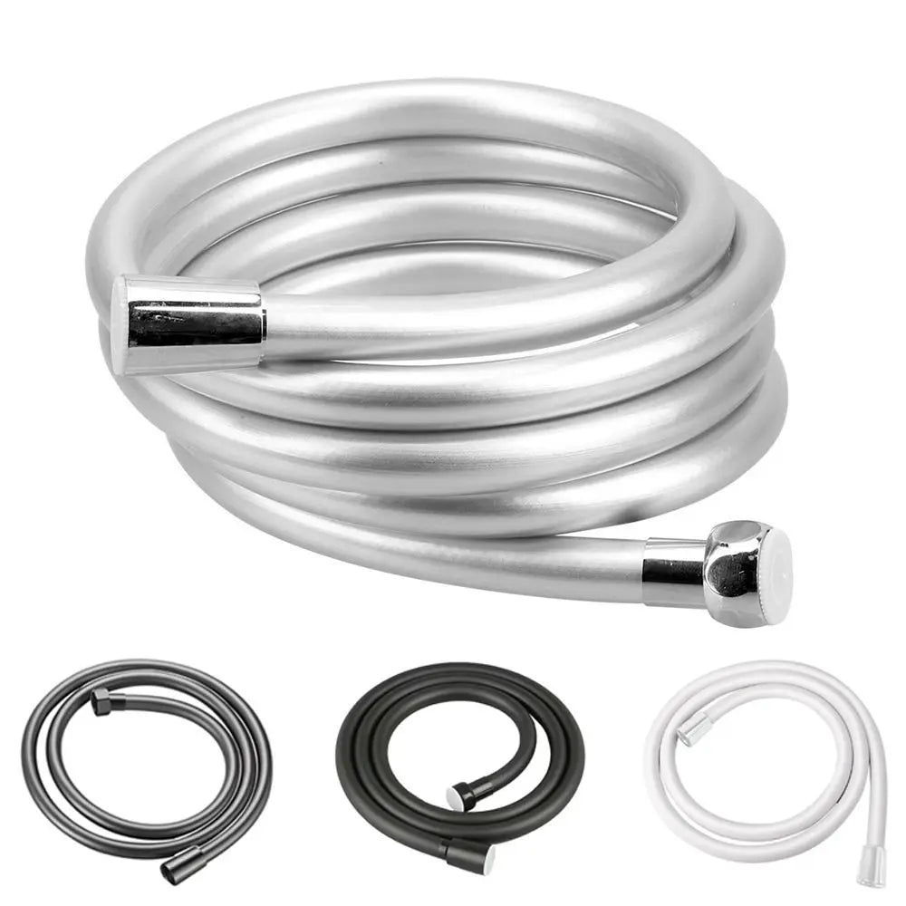 ShowerEase Stainless Steel and PVC Shower Hoses - 1-3M