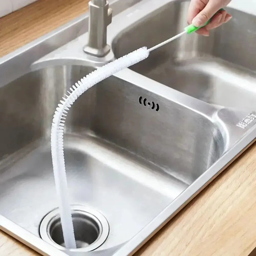 ShowerEase Pipe Dredging Brush for Bathroom & Sink Cleaning