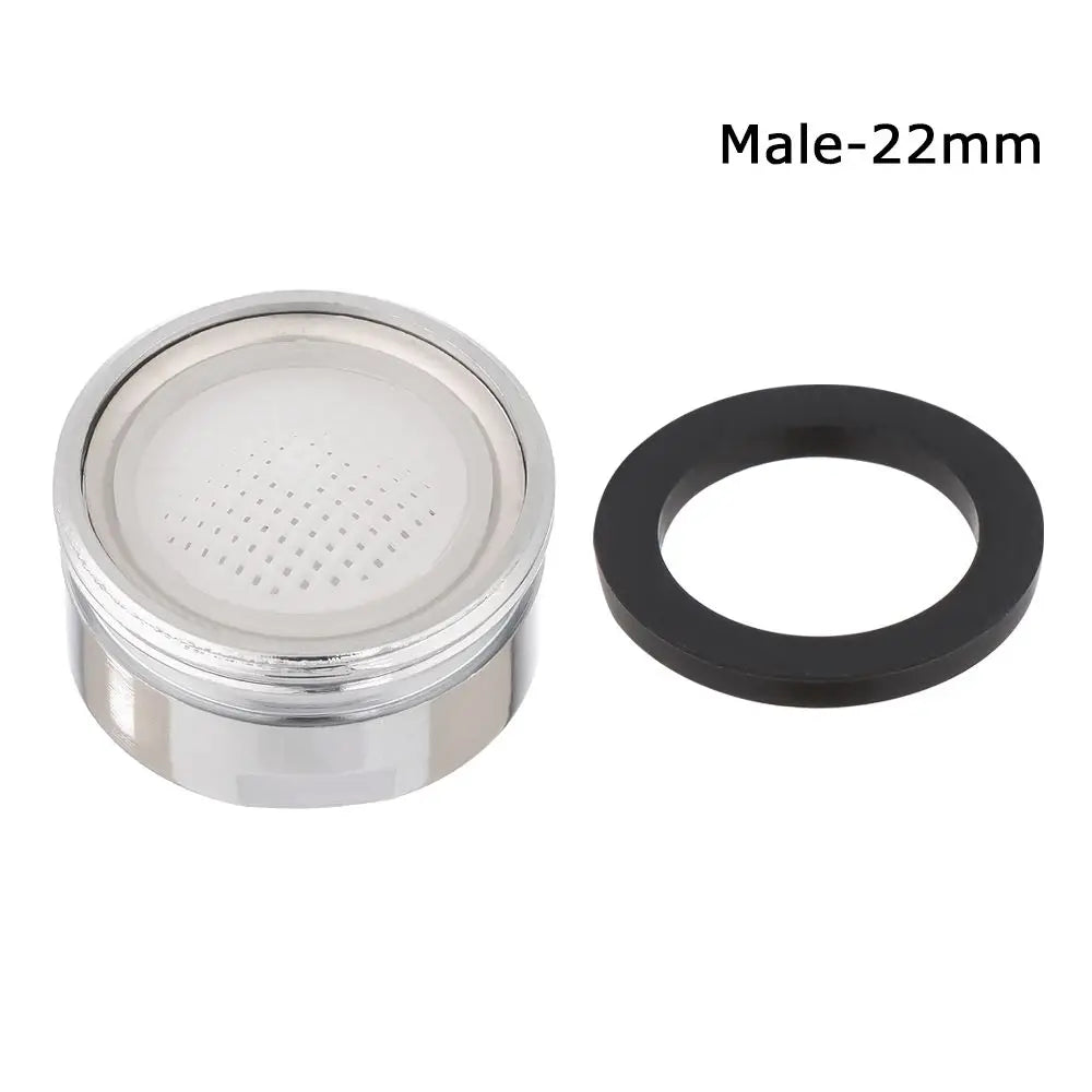 ShowerEase Water Saving Tap Aerator – Chrome Finish, Brass Nozzle, 18-28mm