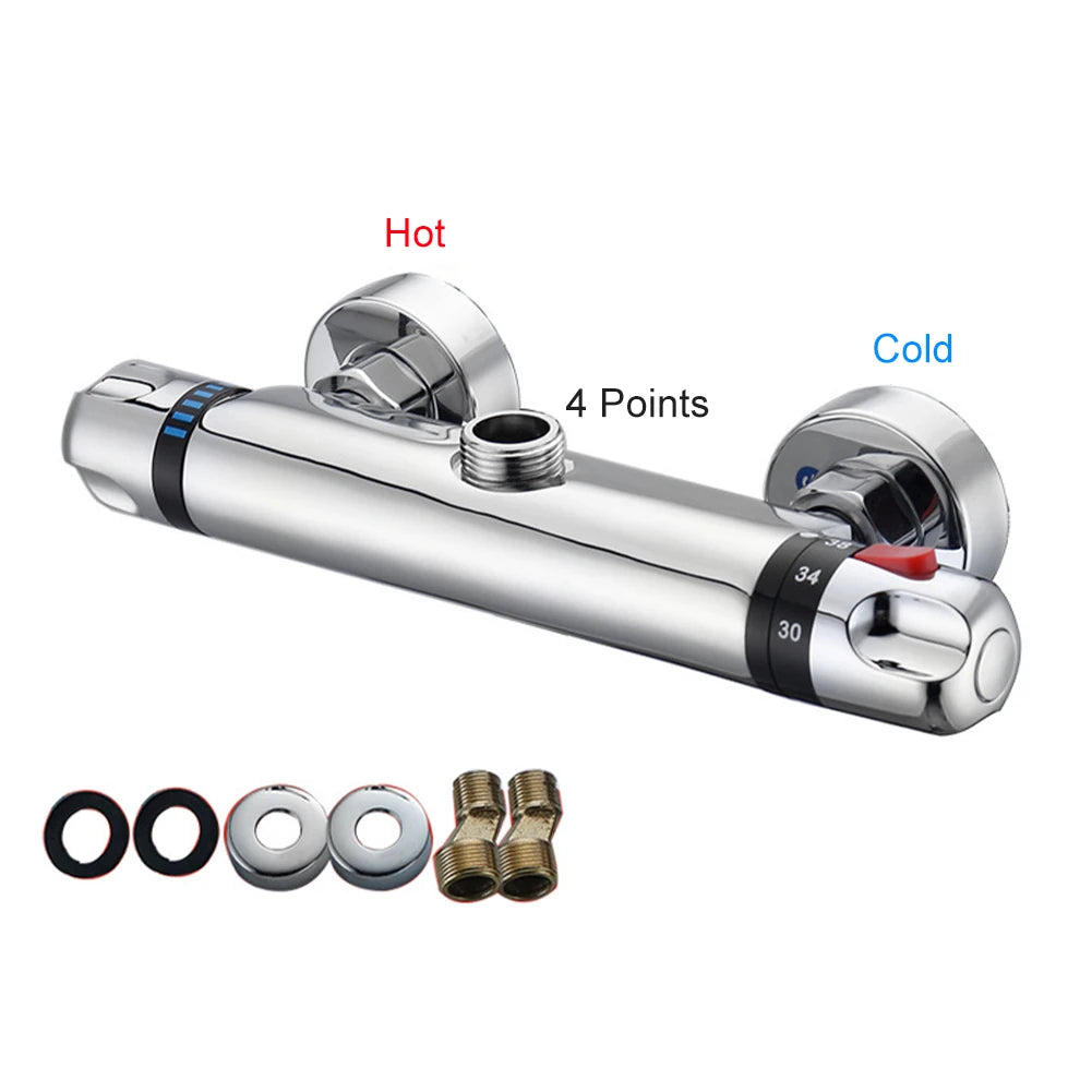 ShowerEase Bathroom Thermostatic Shower Mixing Valve
