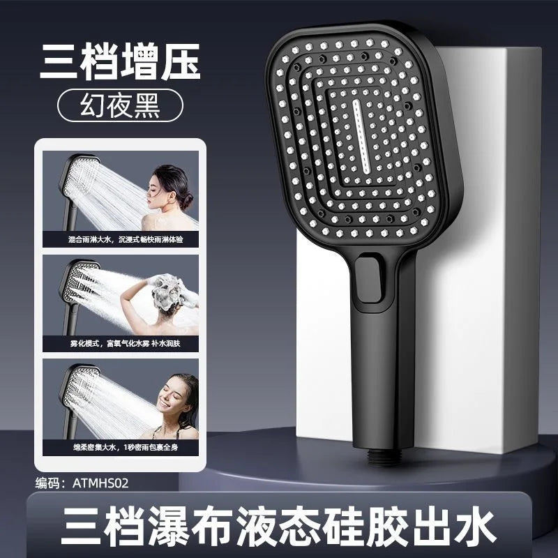 ShowerEase Luxury Rectangular Rainfall Shower Head