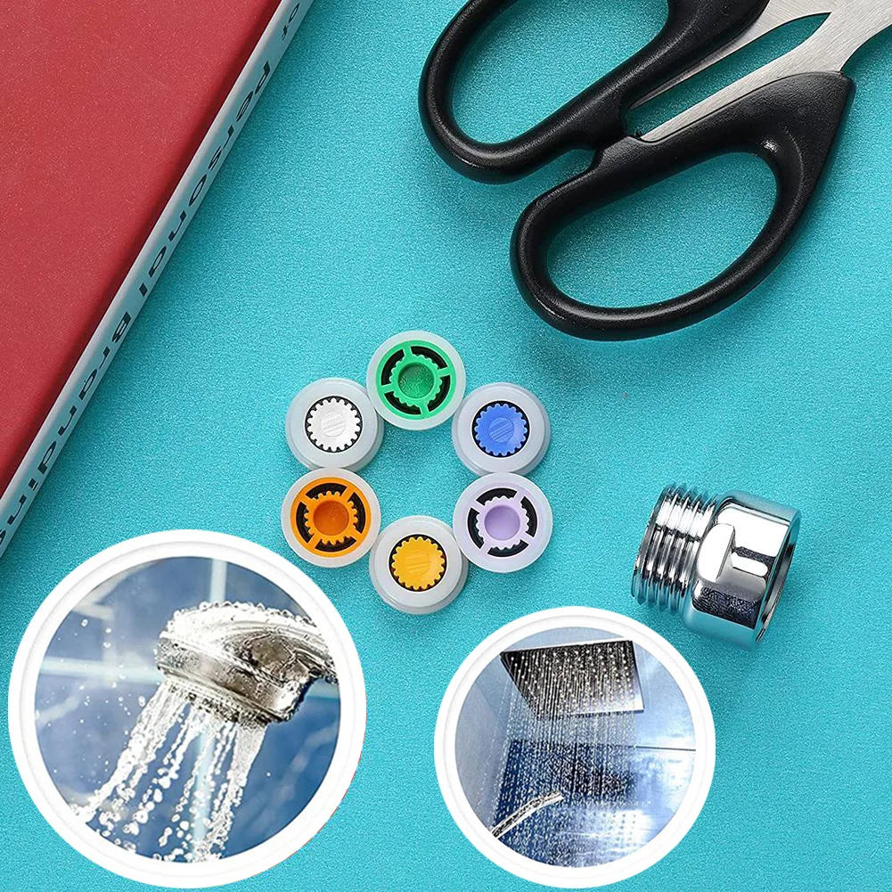 ShowerEase Shower Head Flow Control Set - Various GPM Flow Restrictors