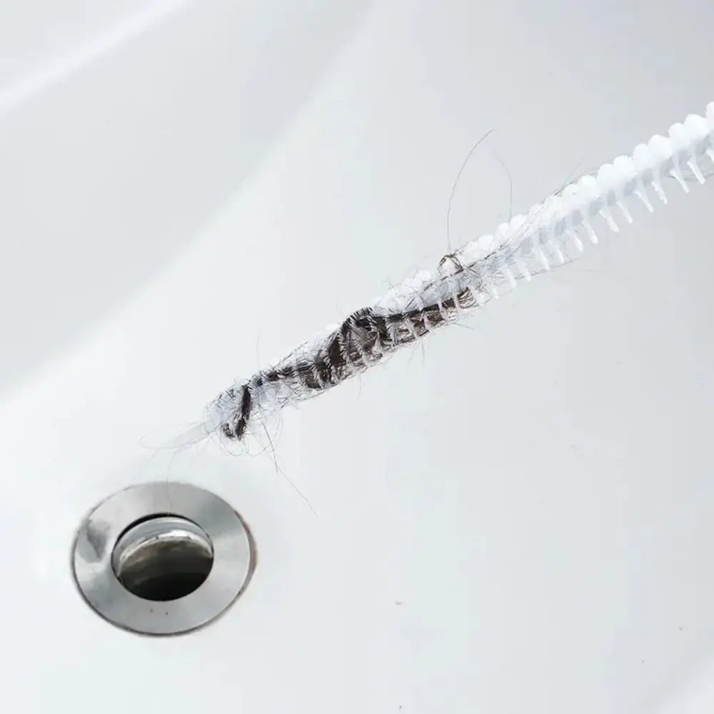 ShowerEase Pipe Dredging Brush for Bathroom & Sink Cleaning