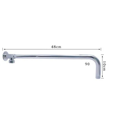 ShowerEase Ceiling Shower Arm Extension – Stainless Steel & Brass
