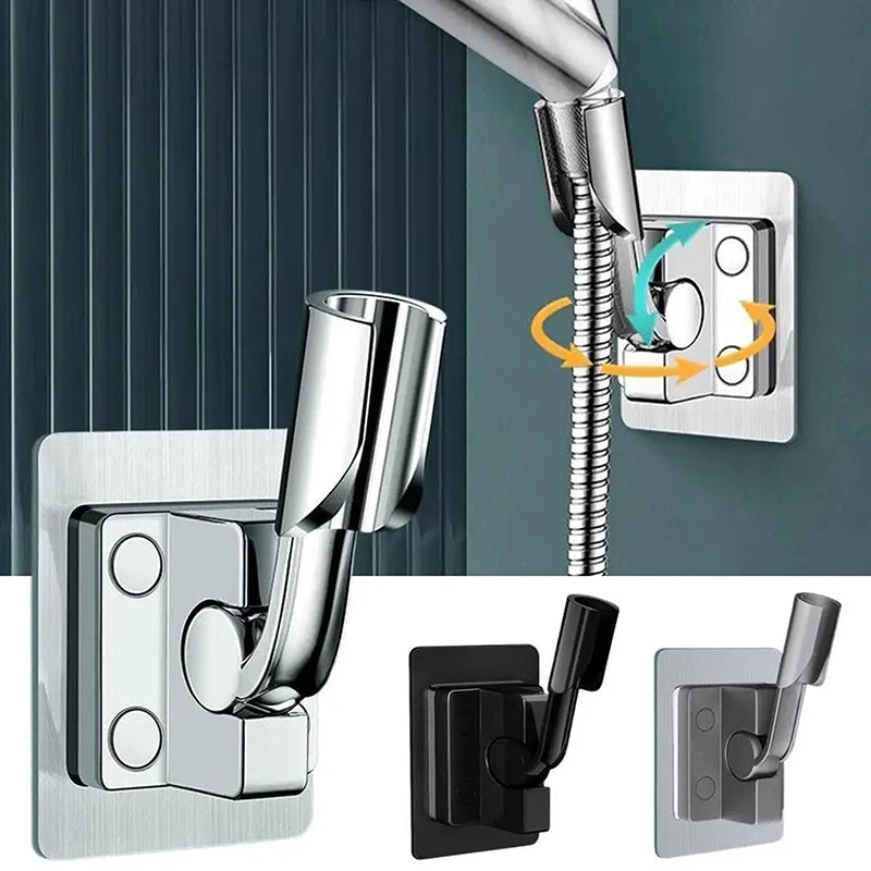 ShowerEase Adjustable Self-Adhesive Shower Head Holder
