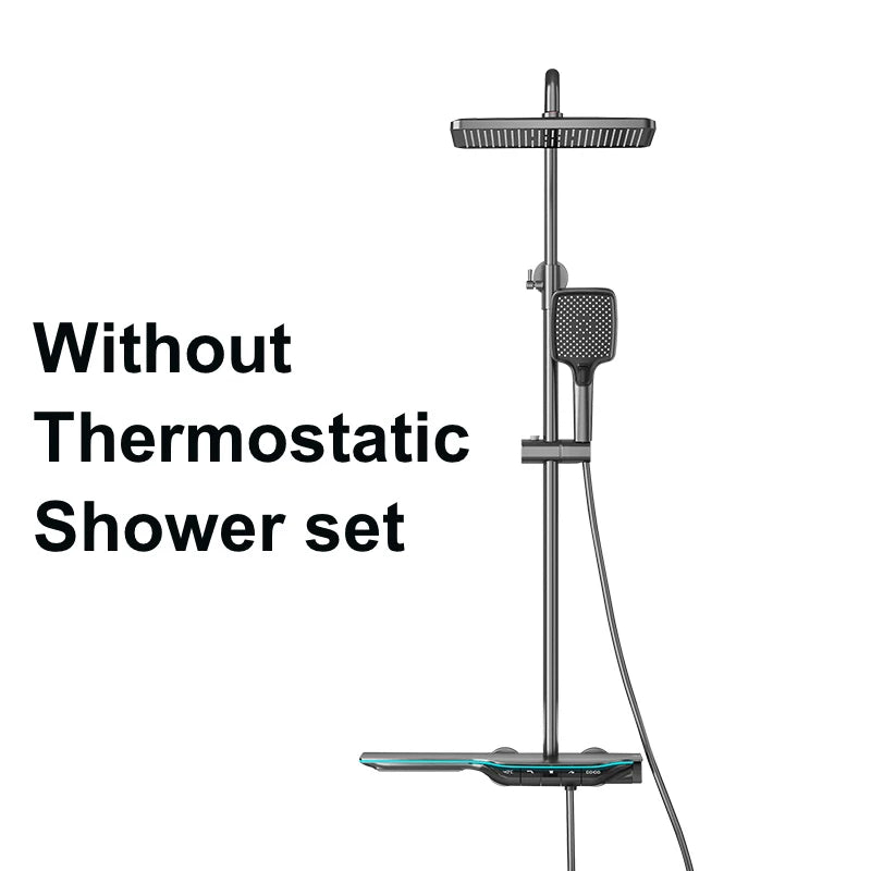 ShowerEase Thermostatic Shower System – Digital Temperature Display