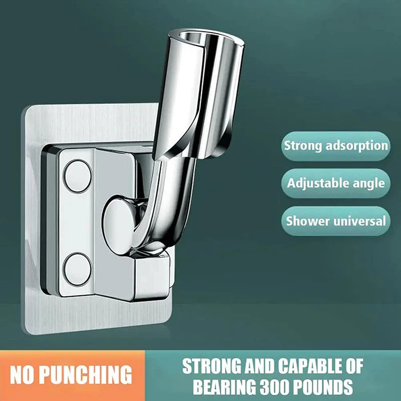 ShowerEase Adjustable Self-Adhesive Shower Head Holder