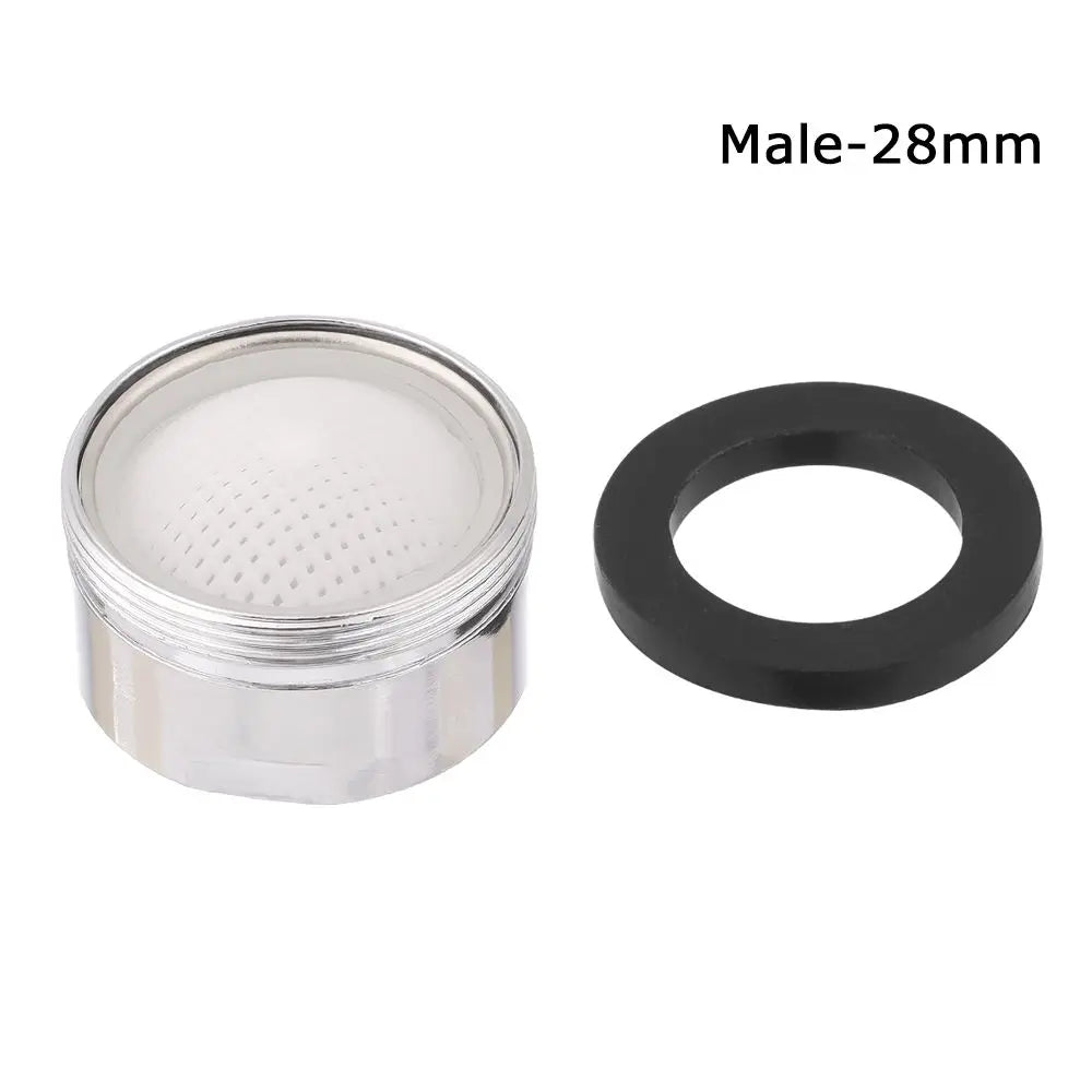 ShowerEase Water Saving Tap Aerator – Chrome Finish, Brass Nozzle, 18-28mm