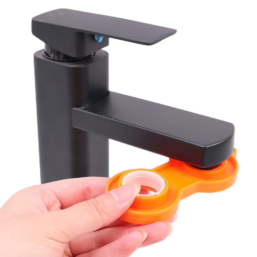 ShowerEase Water Saving Faucet Nozzle – Thread Replaceable Tap Aerator & Bubbler